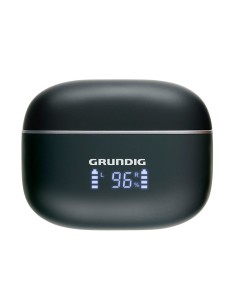 Auriculares earphone bluetooth con estuche negro 2