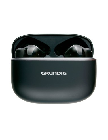 Auriculares earphone bluetooth con estuche negro
