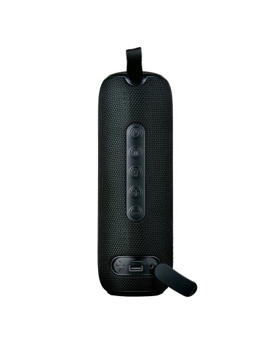 Altavoz bluetooth 10 w con 8 modos de luz ø8 x 24 cm