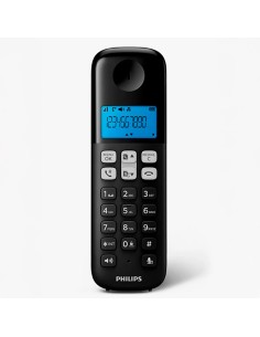 Teléfono fijo inalámbrico d161 negro 2