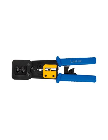 Crimpadora para conectores dobles rj11/12/45 y mp0027