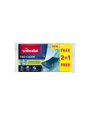 Estropajo fce pro clean 2+1