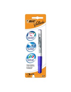 Marcador pizarra velleda 1741 azul blister