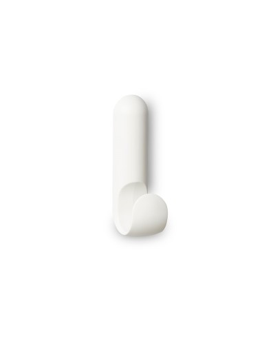 Colgador adhesivo atlas blanco