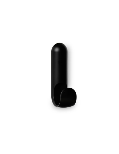 Colgador adhesivo atlas negro