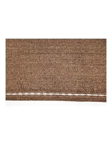 Malla ocultación marrón 1,5 x 5 m