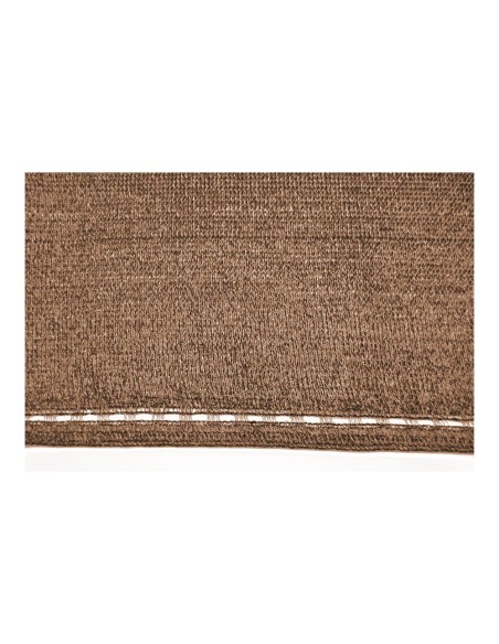 Malla ocultación marrón 1,5 x 5 m