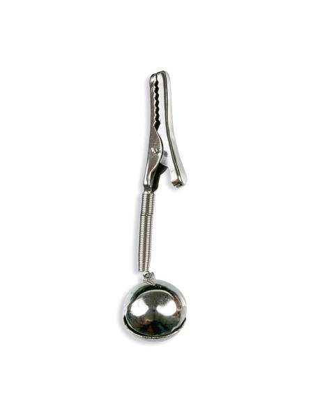 Bolsa de 2 cascabeles de laton niquelado