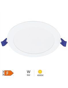 Downlight empotrable LED redondo Belur 9W 4000K Blanco