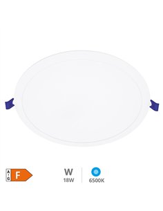Downlight empotrable LED redondo Belur 18W 6500K Blanco