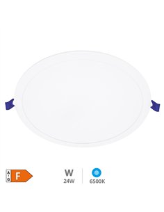 Downlight empotrable LED redondo Belur 24W 6500K Blanco