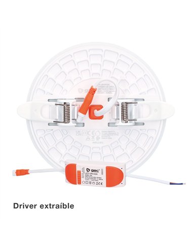 Downlight LED Larissa empotramiento regulable 18W 3000-4000-6500K