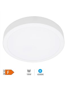Downlight superficie LED redondo Bogur 12W 6500K Blanco