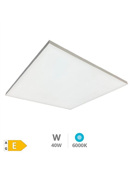 Panel empotrable LED Ubari 59,5x59,5cm 40W 6000K Sin marco
