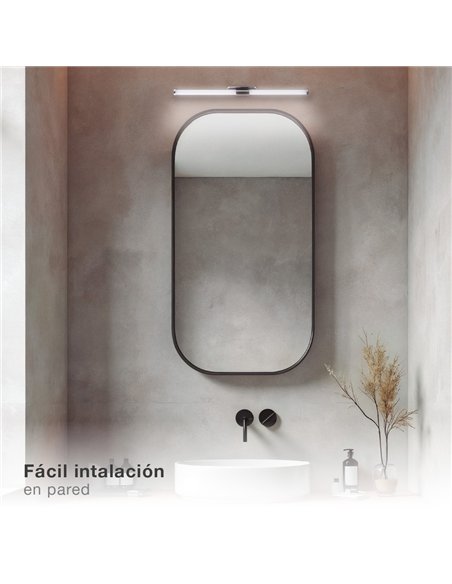 Aplique baño LED Tolfa 8W 6500K IP44