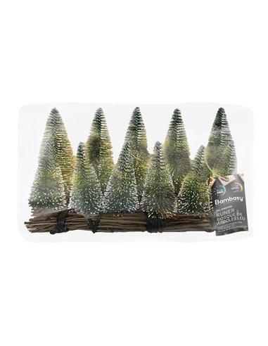 Bosque árboles de navidad LED Kuner Luz cálida