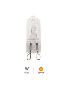 Bombilla halógena para horno 60W G9