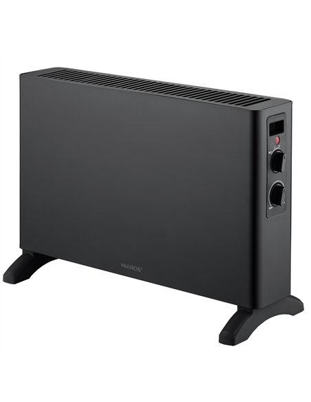 Calefactor eléctrico convector Selatin Máx. 2000W Negro
