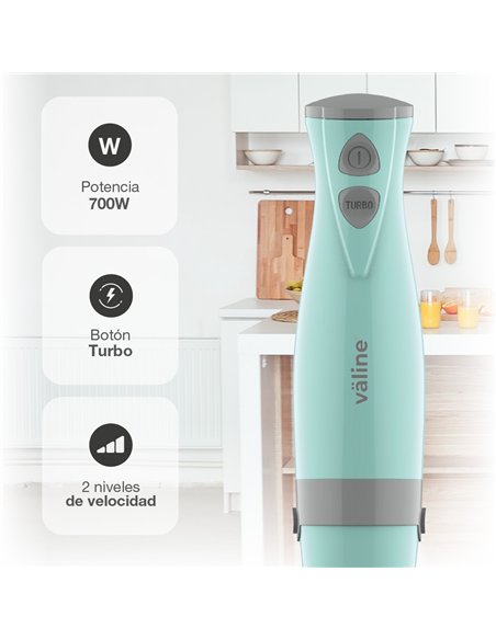 Batidora de brazo Kever 700W Verde mint