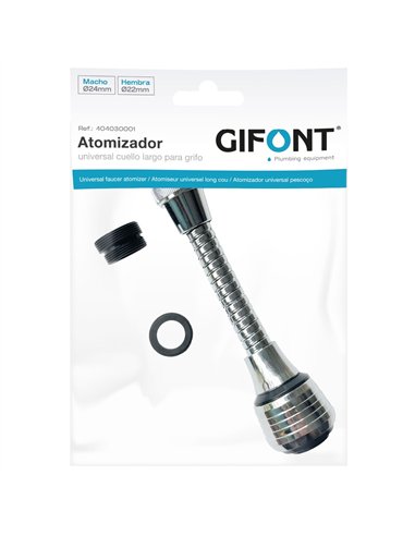 Atomizador universal cuello largo