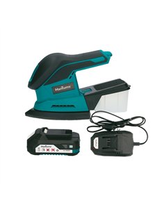 Kit lijadora inalámbrica con batería 20V
