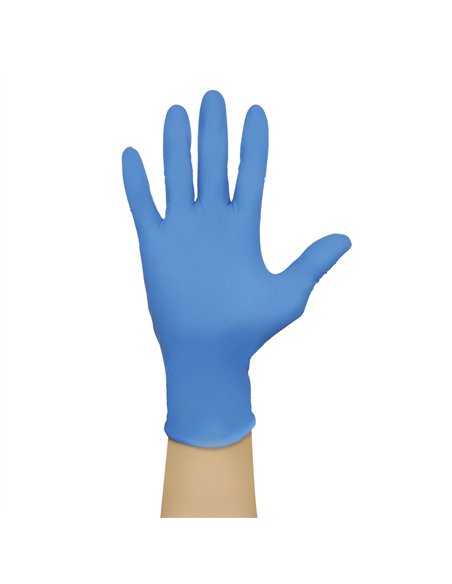 Caja 100 guantes desechables de nitrilo Azul - Talla XL