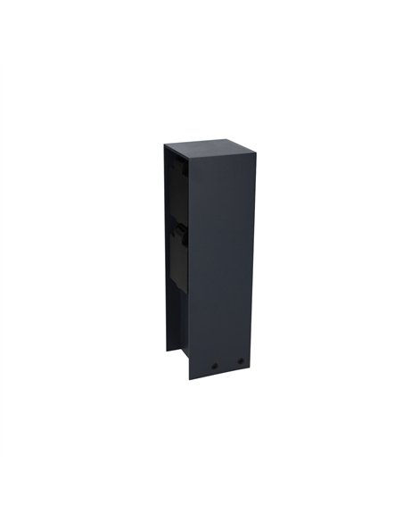 Columna enchufe jardín con tapas 2T IP44