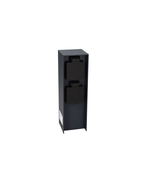 Columna enchufe jardín con tapas 2T IP44