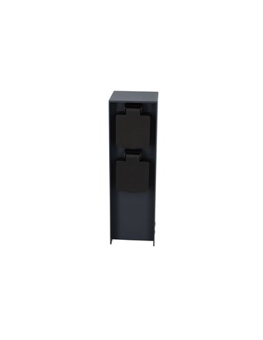 Columna enchufe jardín con tapas 2T IP44