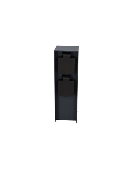 Columna enchufe jardín con tapas 2T IP44