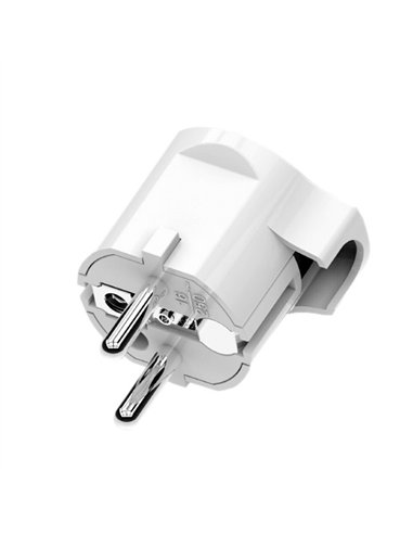 Clavija enchufe ultrafina 4.8mm Blanco