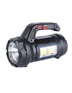 Linterna multiusos 10W con caja de herramientas recargable USB