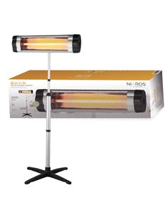 Estufa para exterior tubos de carbono Bayir Máx. 2000W 2
