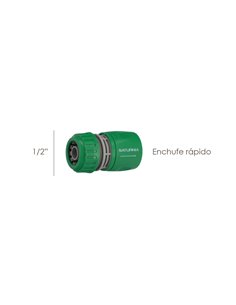 Conector Manguera Plastico 1/2 Granel 2