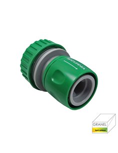 Conector Manguera Plastico 3/4 Granel