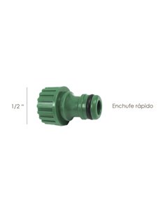 Adaptador Manguera Plastico 1/2 Hembra Granel 2