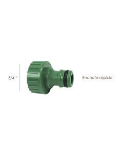 Adaptador Manguera Plastico 3/4 hembra Granel 2