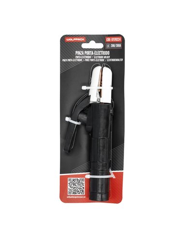 Pinza Porta-electrodo Wolfpack 200/300 Amperios