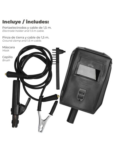 Soldadura Inverter Wolfpack 10-200 A