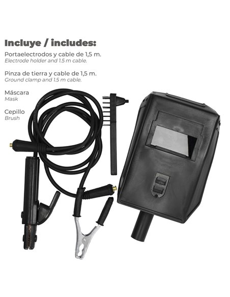 Soldadura Inverter Wolfpack 10-200 A