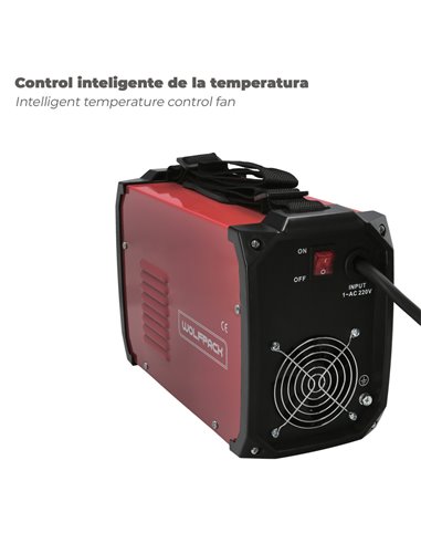 Soldadura Inverter Wolfpack 10-200 A