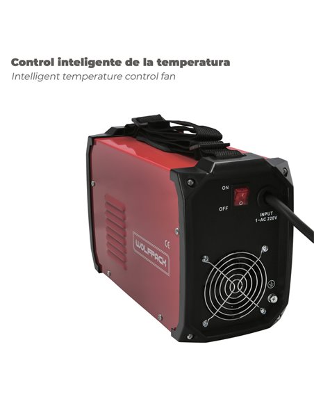 Soldadura Inverter Wolfpack 10-200 A