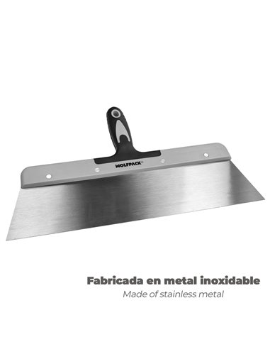 Espatula Acero 380 mm. Mango TPR
