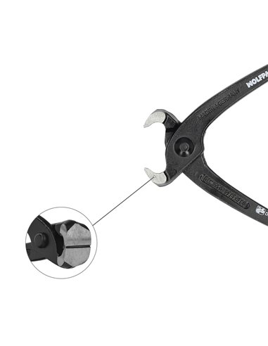 Tenazas Rusas Plus DIN/ISO 9242 Negra   12"