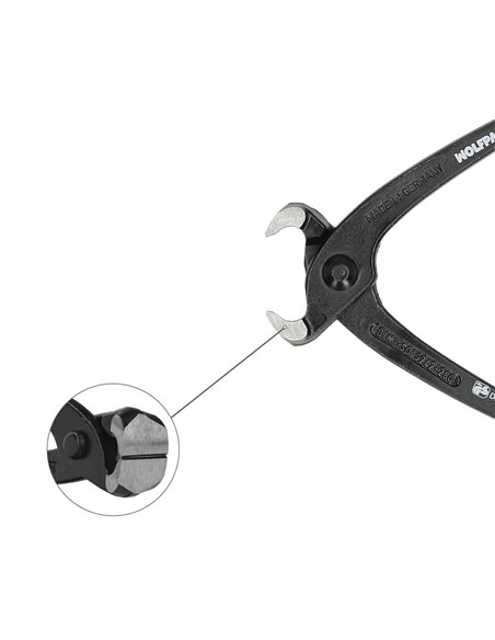 Tenazas Rusas Plus DIN/ISO 9242 Negra   12"