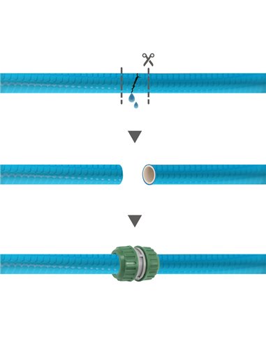 Reparador Manguera Plastico 1/2    Granel