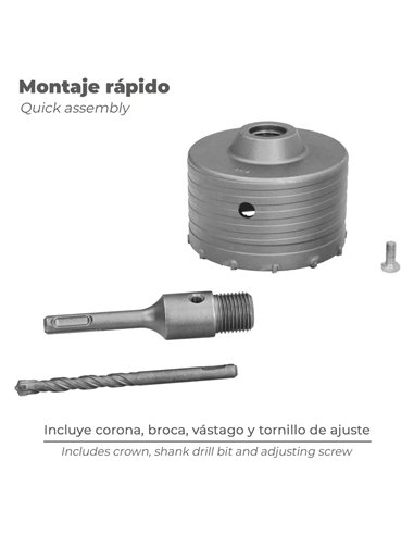 Corona SDS Muros 100 mm.