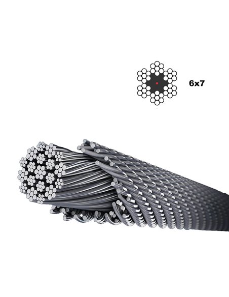 Cable Galvanizado   3 mm. (Rollo 100 Metros) No Elevacion