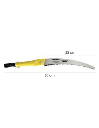 Serrucho Podar Curvo Para Pertiga JP 330 mm.