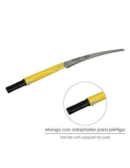 Serrucho Podar Curvo Para Pertiga JP 330 mm.